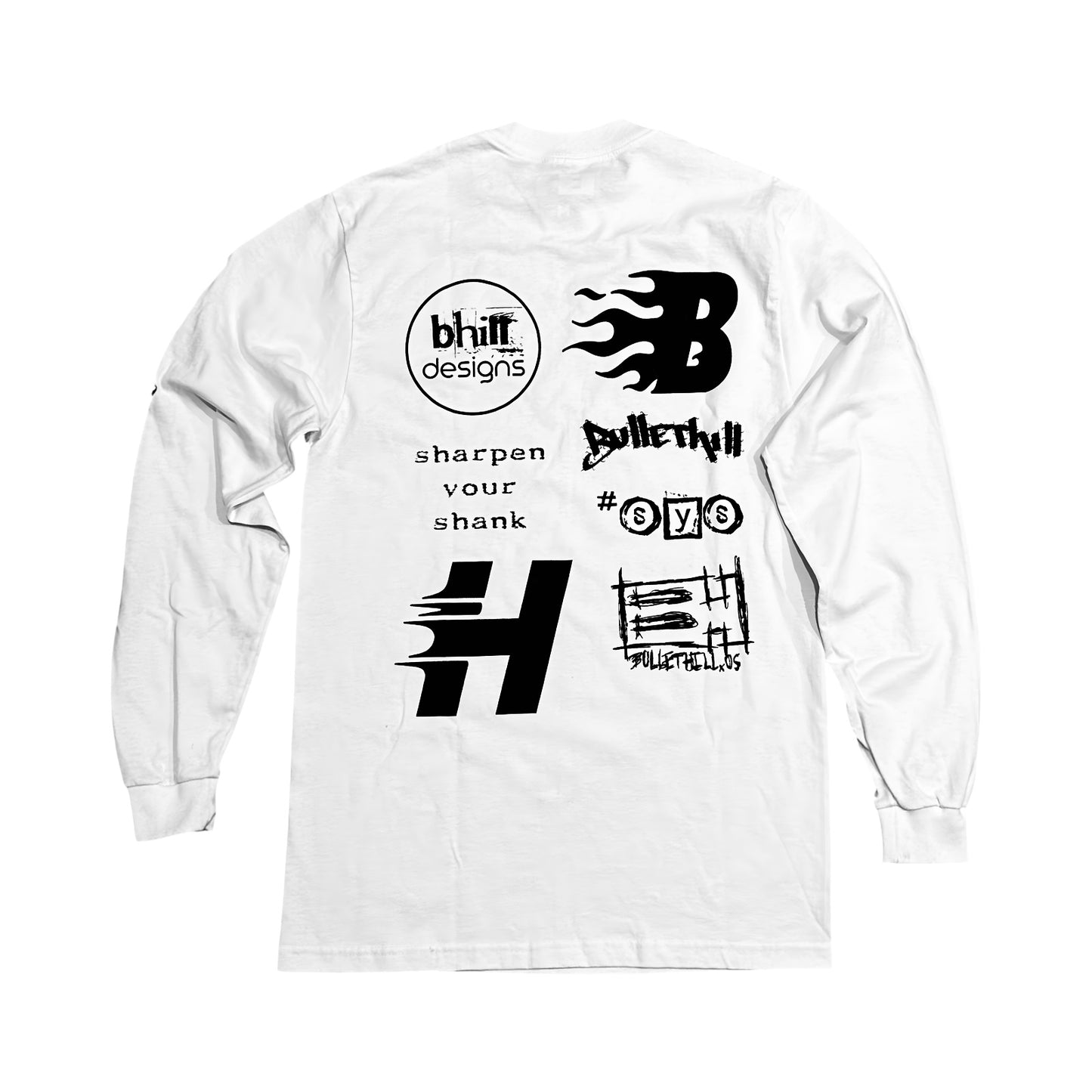 #SYS LONG SLEEVE (white)